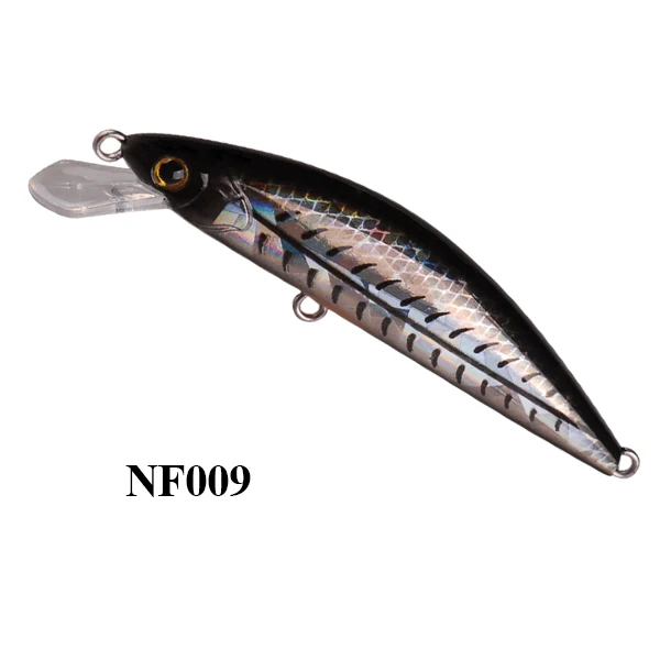 NF009 Smart 5,5 см/4,6 г Гольян жесткие рыболовные приманки VMC тонущий крючок металлическая Колонка воблеры Карп Isca искусственный Pesca Leur SwimBait - Цвет: NF009