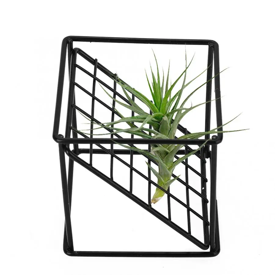 Подвесная корзина цветочный горшок подвесной держатель для растений Quadrilateral