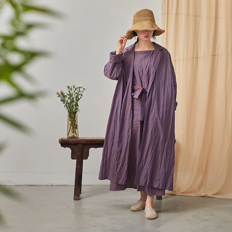 Весеннее хлопковое свободное двухслойное платье с квадратной горловиной