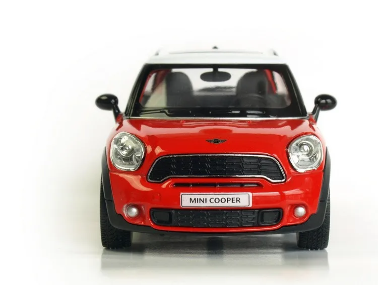 R Mini countryman Cooper 1:36 игрушечных транспортных средств сплав откатной назад автомобиль копия Авторизованная оригинальная Заводская модель игрушки Детский подарок