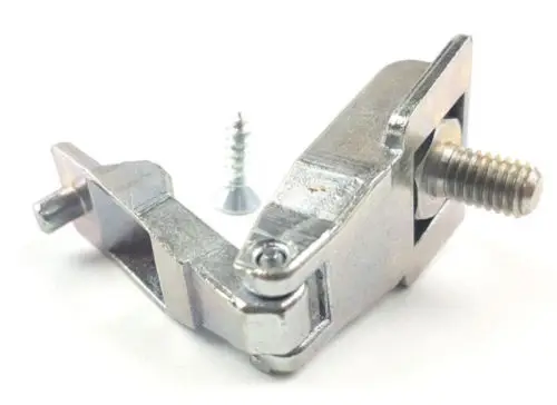 Серебряный комплект для ремонта внешних петель дверной ручки подходит 500 Abarth OS/NS