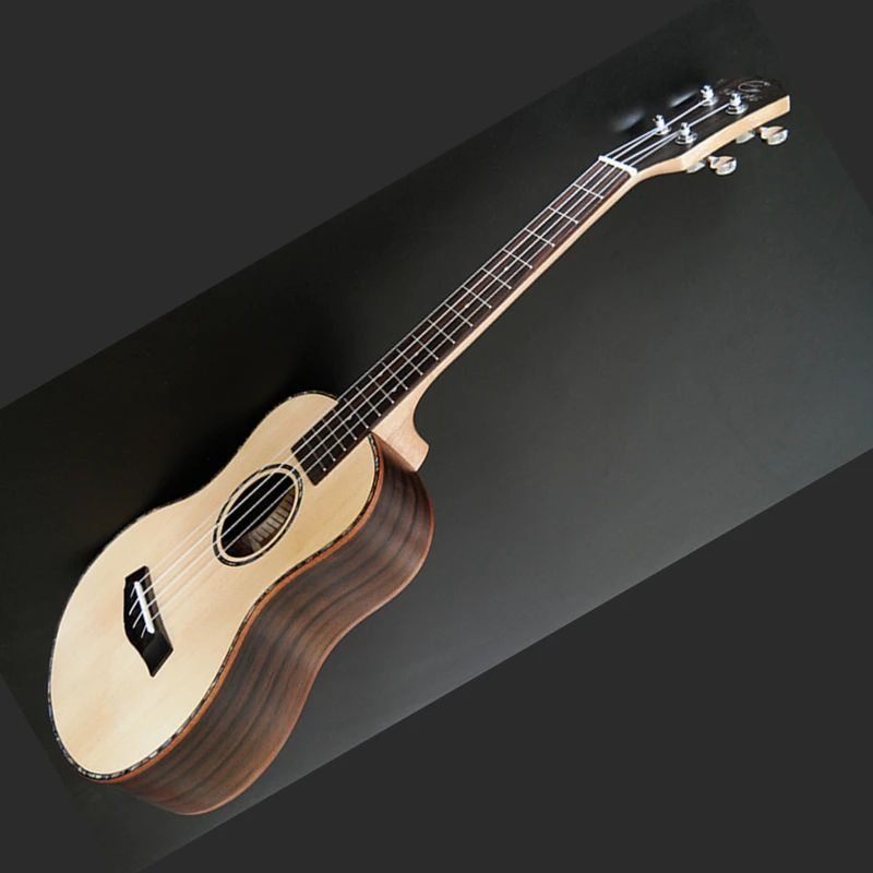 High Quality Veneer Ukulele 4 String Hawaiian Guitar 23/26 inch Spruce Ukulele Chibson Acoustic guitar Rosewood Fingerboard