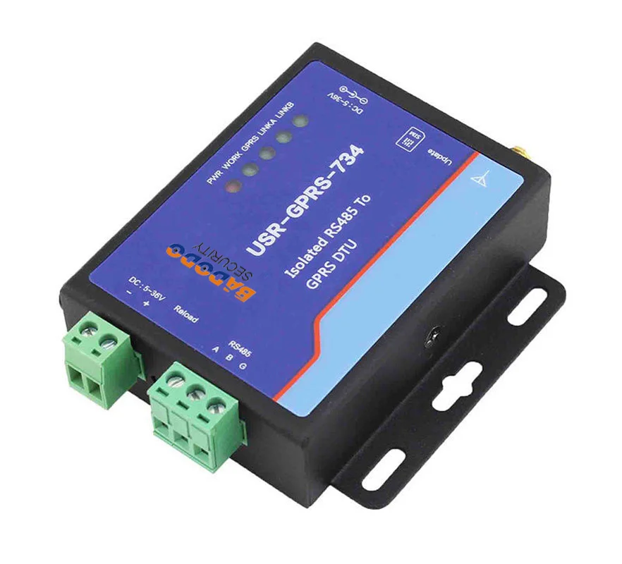 USR GPRS232 734 GSM модем RS485 Порт GPRS DTU Поддержка SMS сети по командам HTTPD