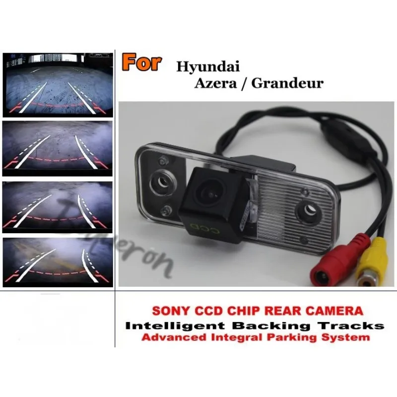 For Hyundai Azera / Grandeur Smart Tracks Chip Camera HD CCD Intelligent Dynamic Parking Car Rear View | Автомобили и мотоциклы