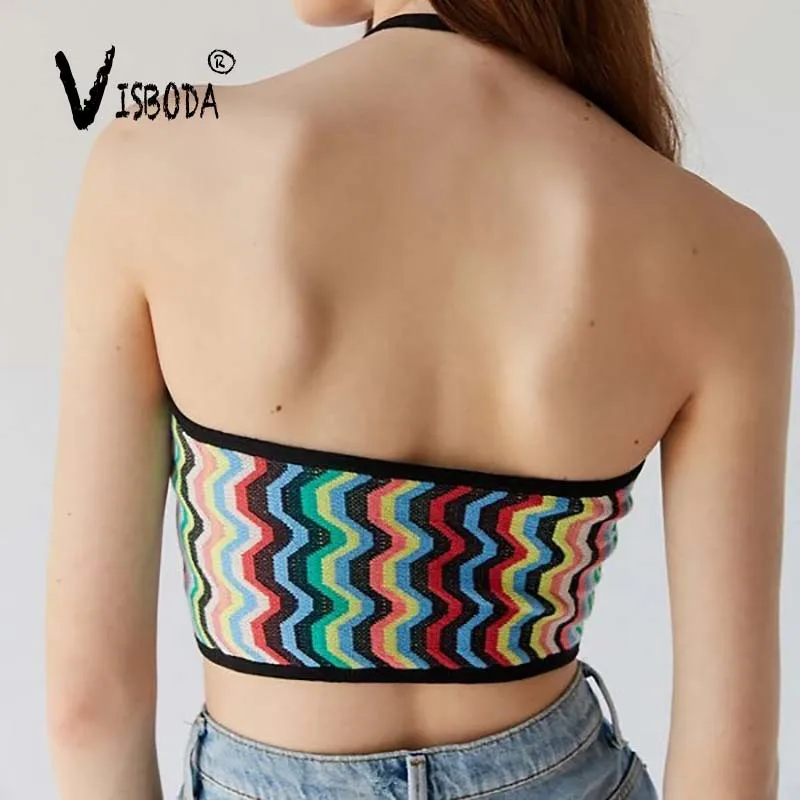 Женский сексуальный ТРИКОТАЖНЫЙ УКОРОЧЕННЫЙ ТОП С бретелькой летняя майка 2019