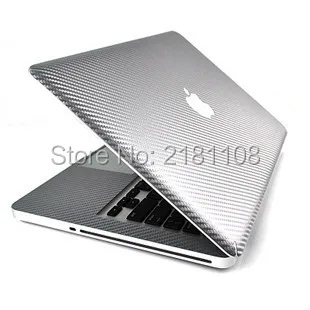 Тонкий Клей Vyncl из углеродного волокна для Macbook Pro 13 Retina Air11 15 черный/серебристый