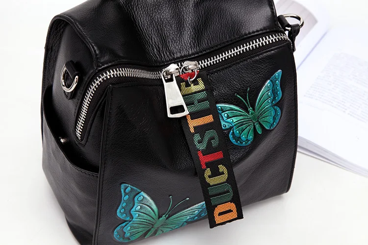 Европа мешок 2018 новый дизайнер высокое качество кожа бабочка