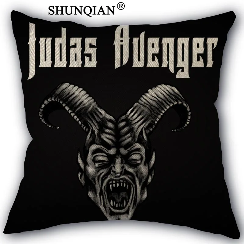 Pillow Cover ShunQian Наволочка на заказ Judas Priest домашний текстиль квадратная 45X45 см декоративное хлопковое белье Наволочка Новогодняя наволочка - Цвет: Pillow Cover