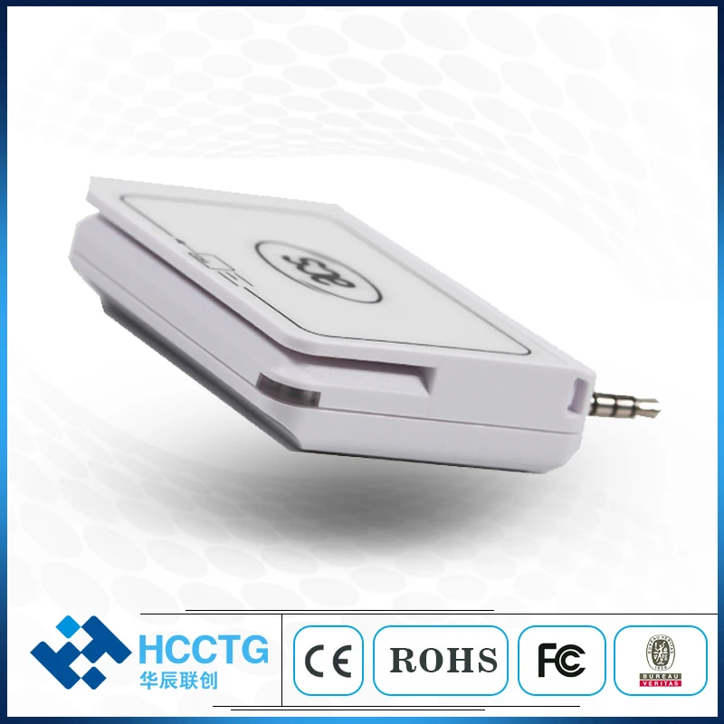 3 5 мм аудио разъем EMV Магнитный кардридер Smart IC чип записывающее устройство ACR32 |