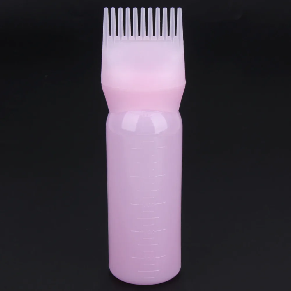 Флакон для окрашивания волос аппликатор 120 мл с градуированным диспенсером кисти