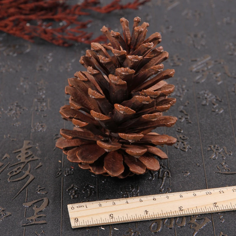 Рождественские натуральные сосновые конусы декор для Pinecone украшение