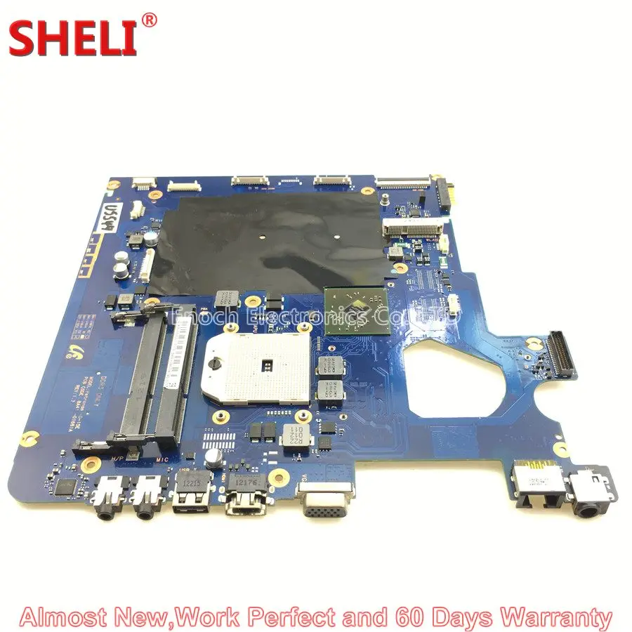 SHELI BA92 08673A 08673B материнская плата для ноутбука samsung NP305V5A 305V5A Petronas D 15E BA41 01681A HD 6470M 1GB