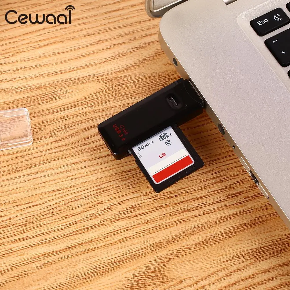 Mini Portable USB Adapter 3.0 Converter Laptop Card Reader SD/TF | Компьютеры и офис