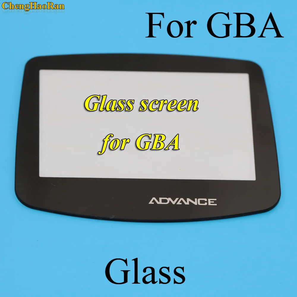 Glass for GBA ChengHaoRan 16 моделей стекло материал экран Объектив для приставка Gameboy gb/GBA/GBC/GBA SP/3DS/GBP/GBL игровая консоль замена запчасти - Цвет: Glass for GBA