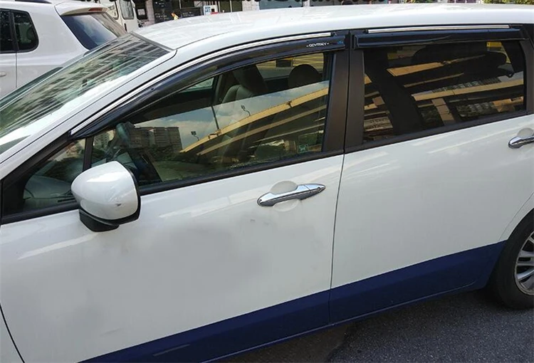 Пластиковый оконный козырек для Honda Odyssey вентиляционные оттенки защита от солнца