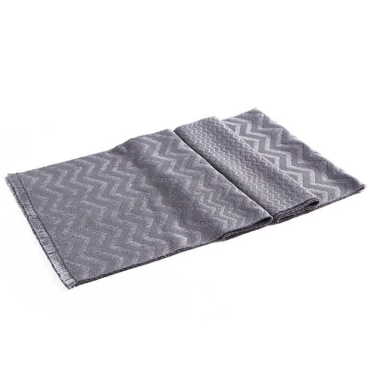 JW36-04 scarf 8 цветов, зимний шарф, искусственный волнистый дизайнерский шерстяной мужской шарф, роскошные модные женские шали, Тканый Жаккардовый мужской шарф - Цвет: JW36-04 scarf
