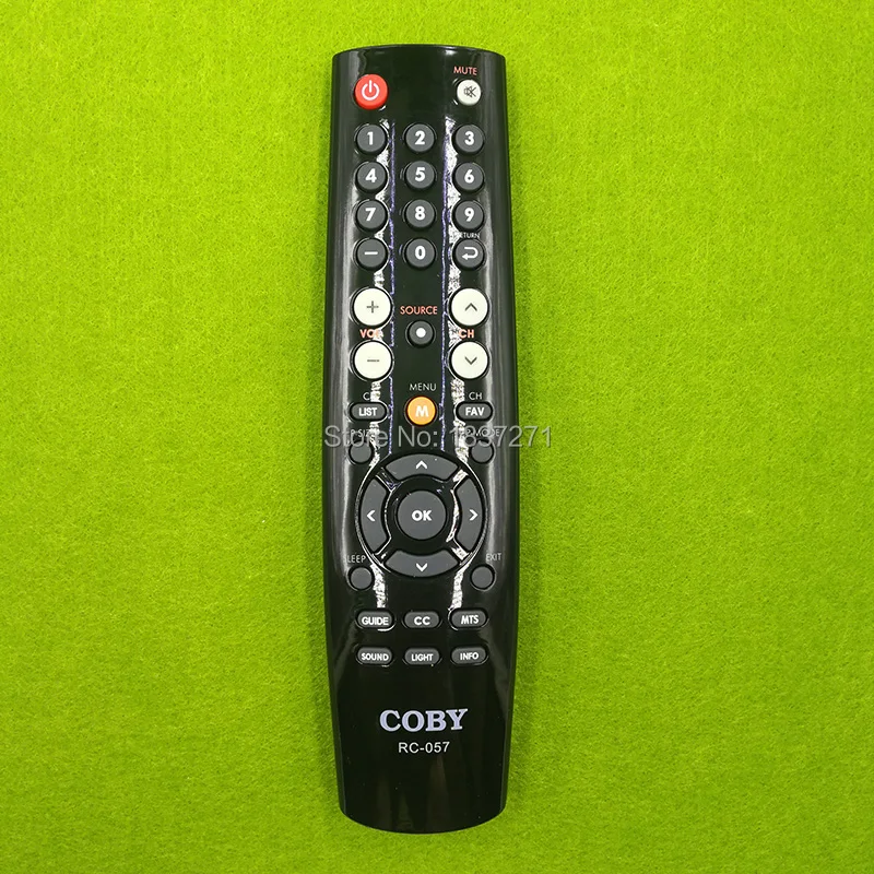 Control Rc-057 For Coby Tftv4028 Ledtv3226 Ledtv5536 Tftv322