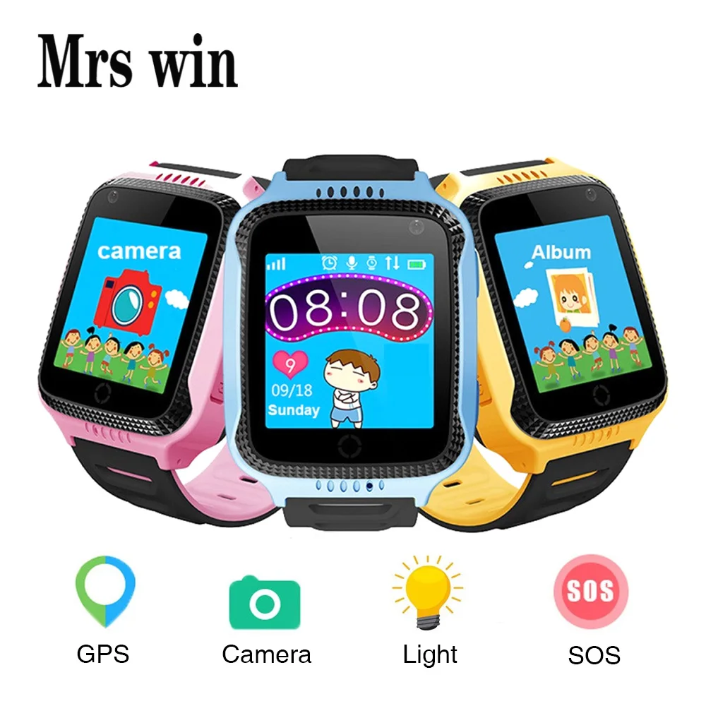 Mrs win Q528 gps Детские умные часы с камерой фонарик анти-потеря детские часы SOS Вызов расположение трекер Поддержка sim-карты