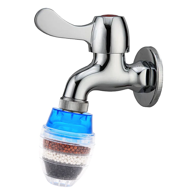 Домашний 5 слойный очиститель воды с активированным углем кухонный кран фильтр