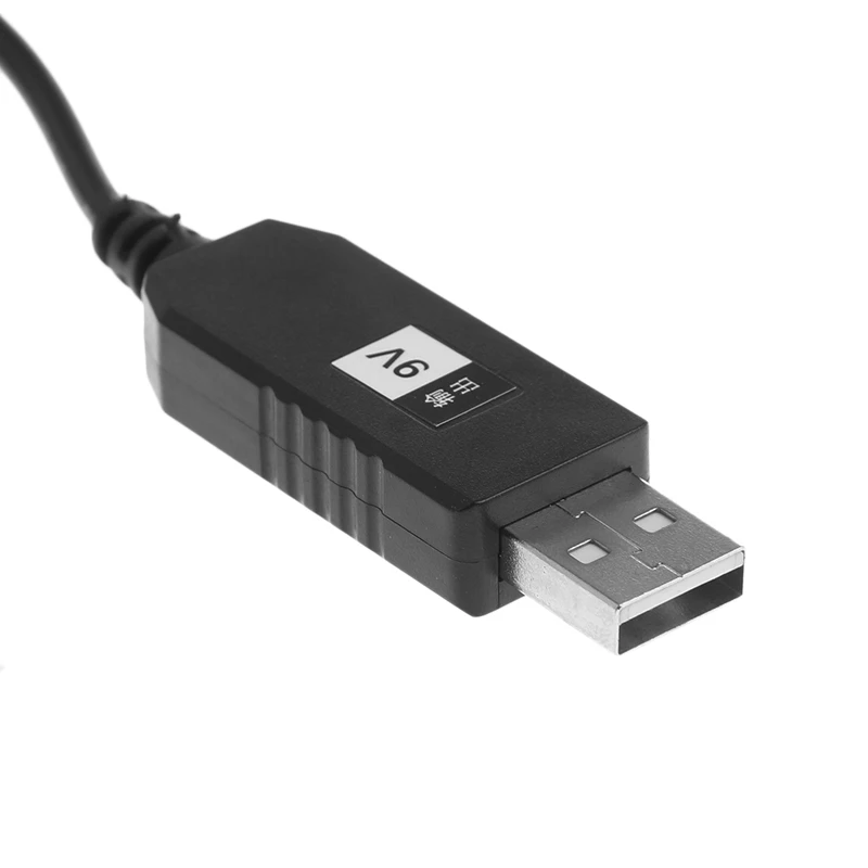 USB DC 5V DC/DC 9V 2,1x5,5 мм Мужской повышающий конвертер Кабель-адаптер для беспроводной маршрутизатор