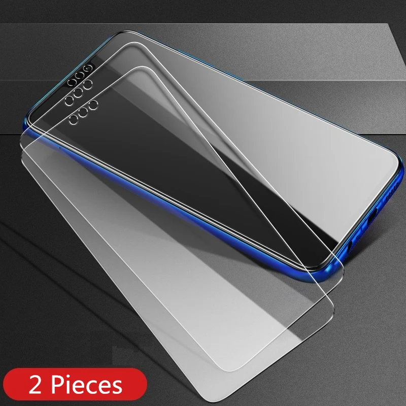 2 Pieces Tempered Glass For HUAWEI Honor 8X cover screen protective smartphone toughened case 9H on 6.5 inch crystals thin clear | Мобильные