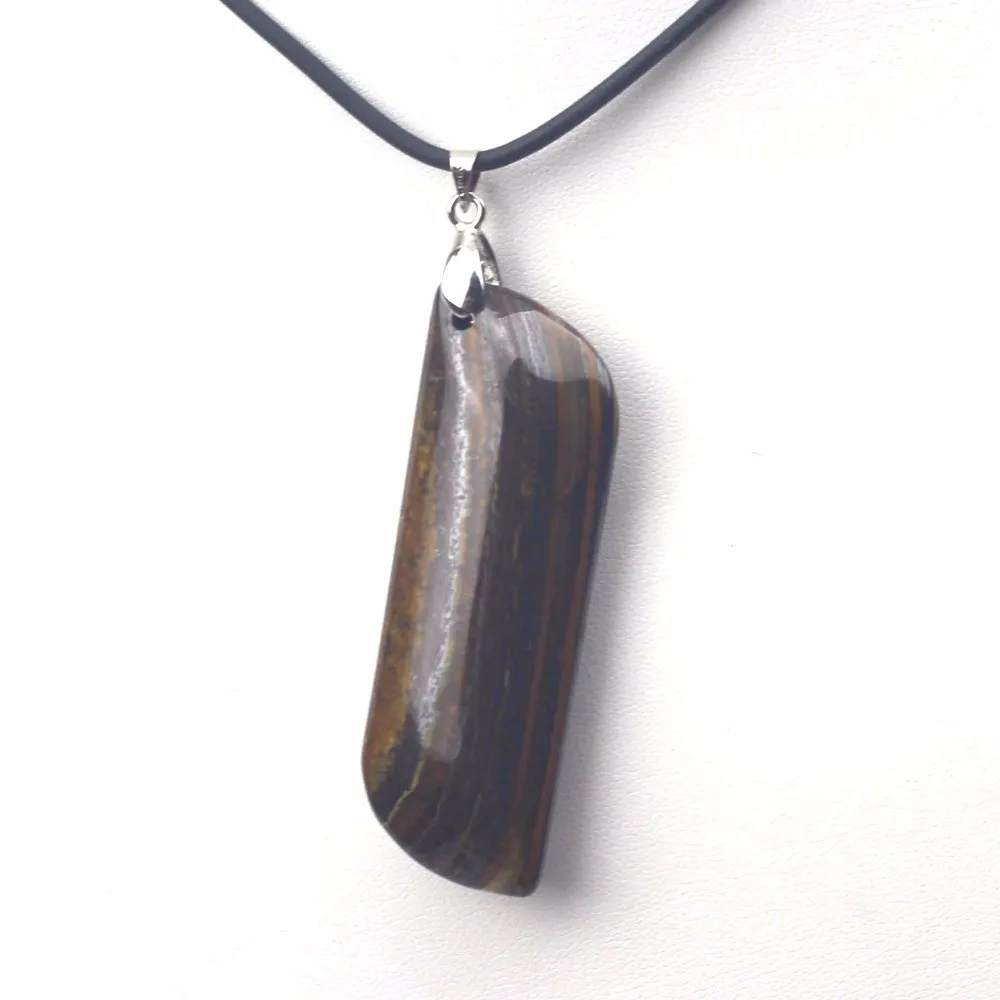 iron tiger eye stone pendant natural gemstone beads trendy jewelry for man wholesale ! | Украшения и аксессуары