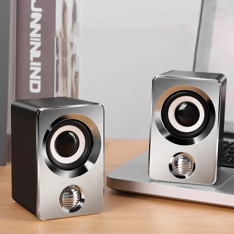 USB мини стерео ноутбук динамик компьютер мини динамик Мультимедиа мобильный телефон сабвуфер для mp3-плеера компьютерные колонки