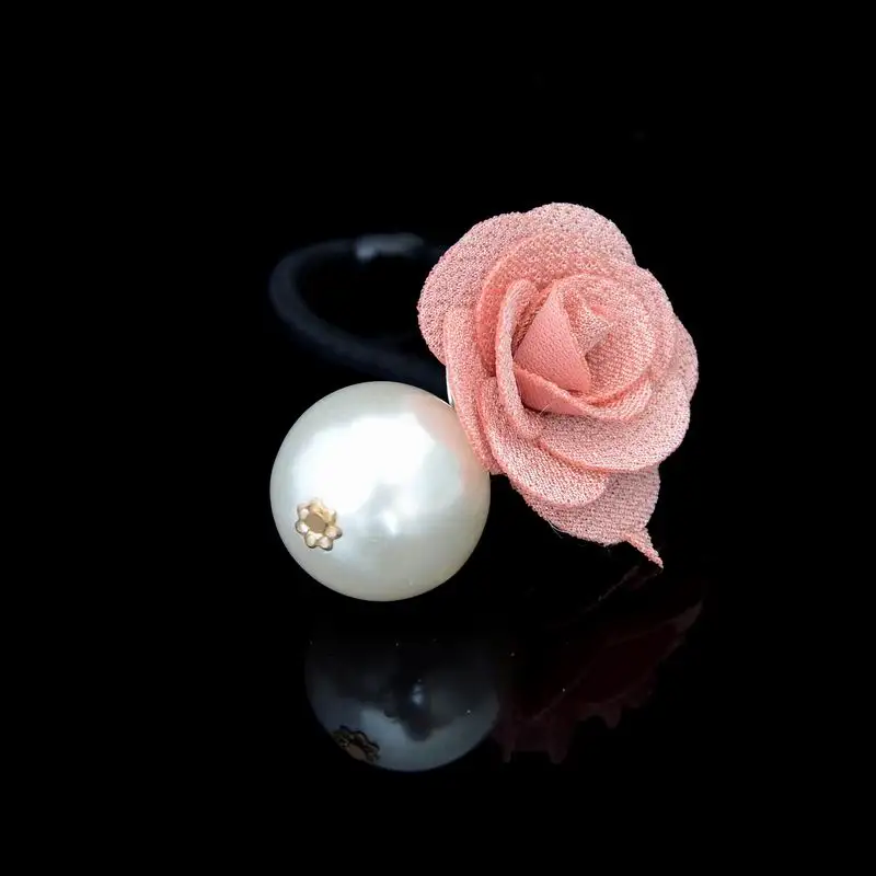 12PCS New Korean Fashion Imitated Pearl Rose Flower Hair Accessories For Women Girls Handmade Hairbands | Украшения и аксессуары