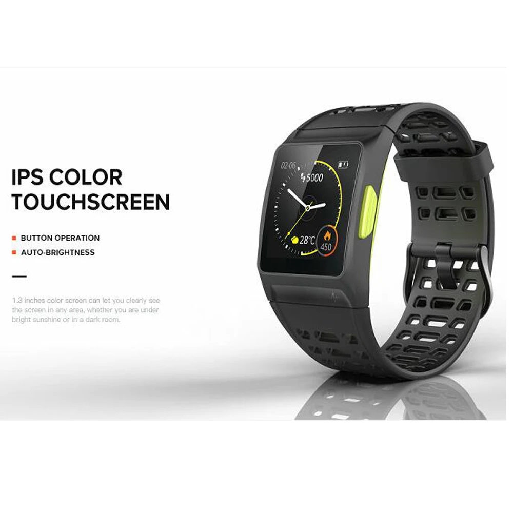 IWOWNfit iwown P1 умные часы для мужчин, пульсометр, gps, IP68, Водонепроницаемая спортивная одежда, Смарт-часы, ремешок для длительного ожидания, мужские Смарт-часы