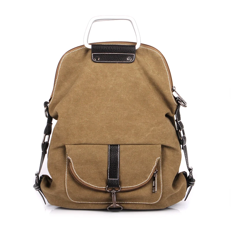 Manjianghong 2017 новый рюкзак плеча crossbody многофункциональный холст сумки досуга моды