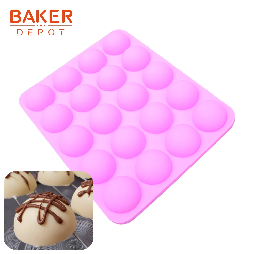 BAKER DEPOT силиконовая форма для формы для изготовления мыла, шоколада, круглая форма для выпечки торта, Форма мыла ручной работы для пудинга и желе, форма для выпечки кондитерских изделий