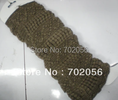 2016 Solid Winter Knit Crochet  Boot Covers Women Dance Leg Warmers 24 pairs/lot #3407