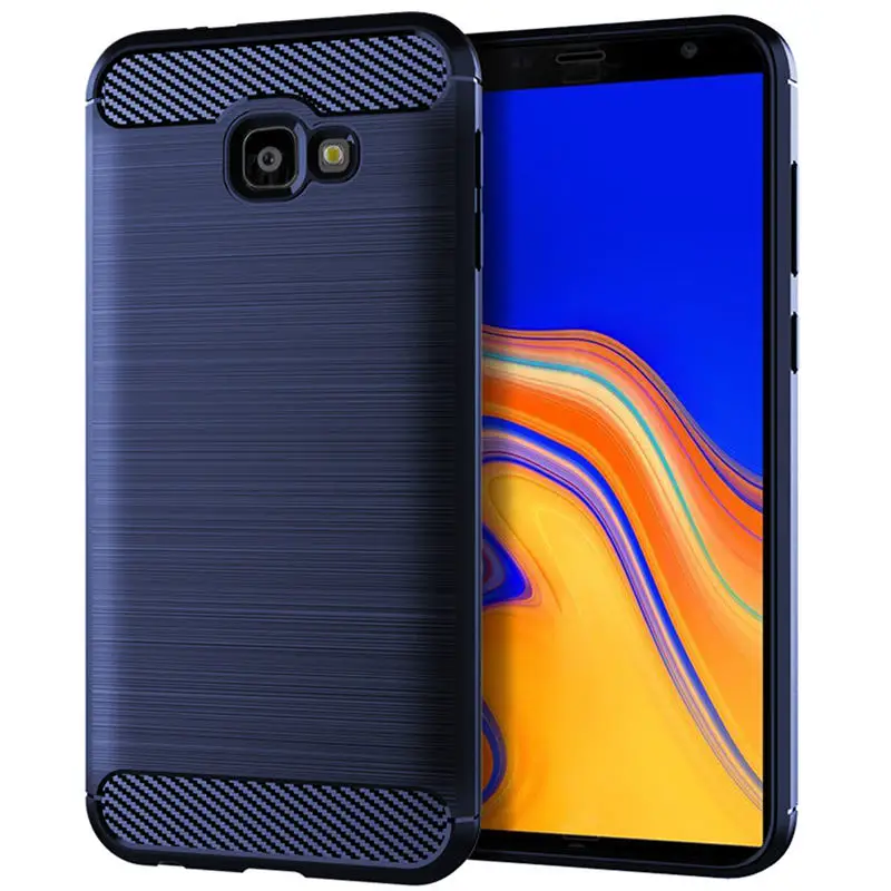 Силиконовый чехол для Samsung Galaxy J4 Plus задняя крышка 2018 J415F J415 SM J4Plus J 4|Бамперы| |