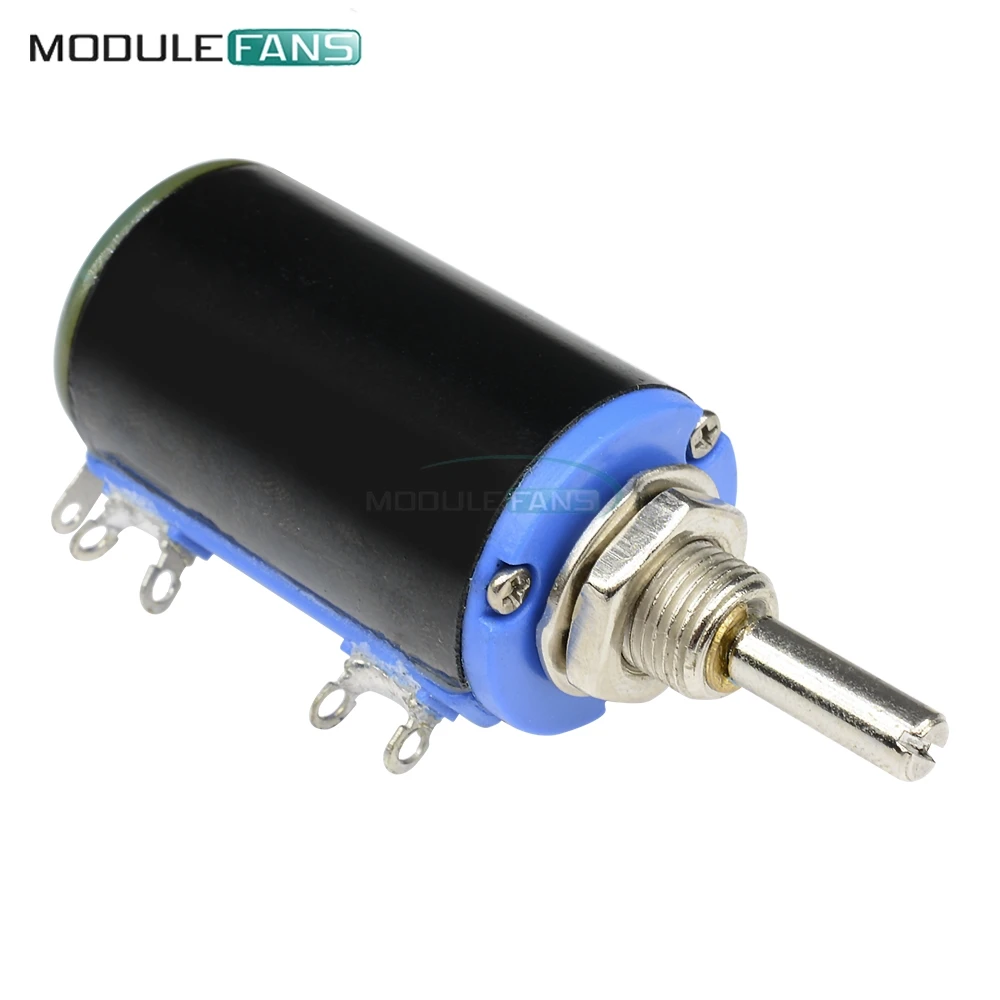 Черный точность WXD3 13 2W 10K ohm 2 Вт Электрический поворотный боковой Многооборотная