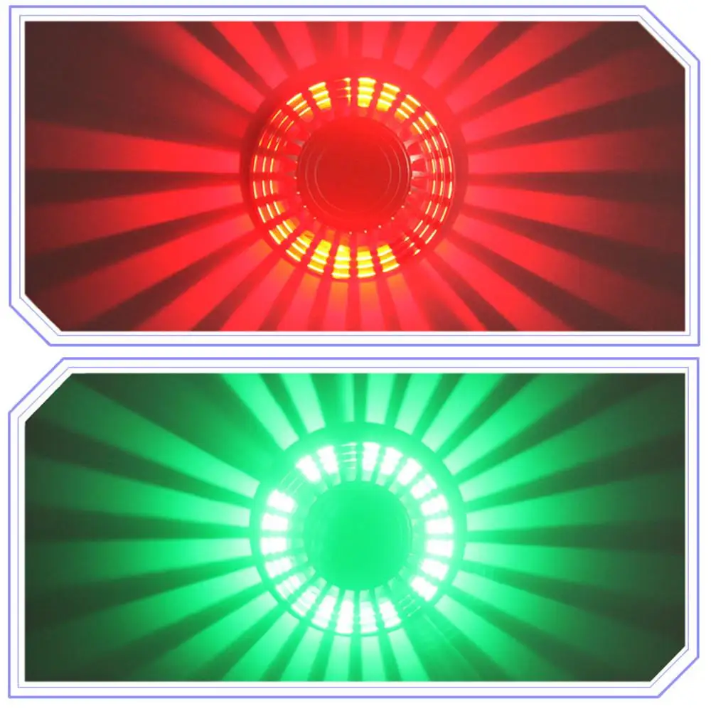 Приглушаемая светодиодная настенная лампа светильник с 24 клавишами и пультом