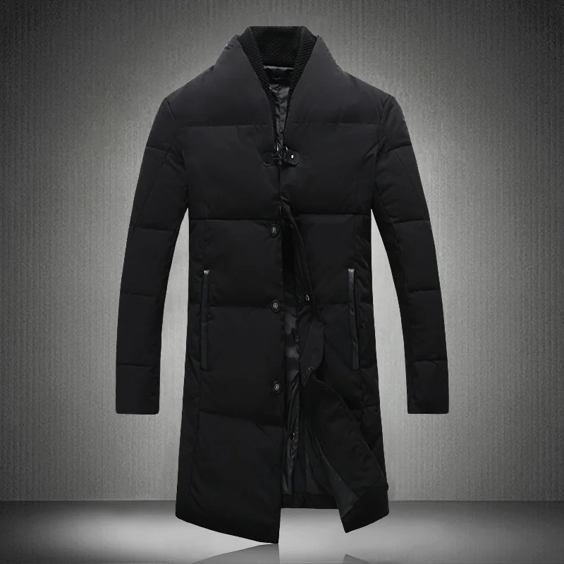 2017 высокое качество Теплая мужская куртка ветрозащитная Повседневная Верхняя