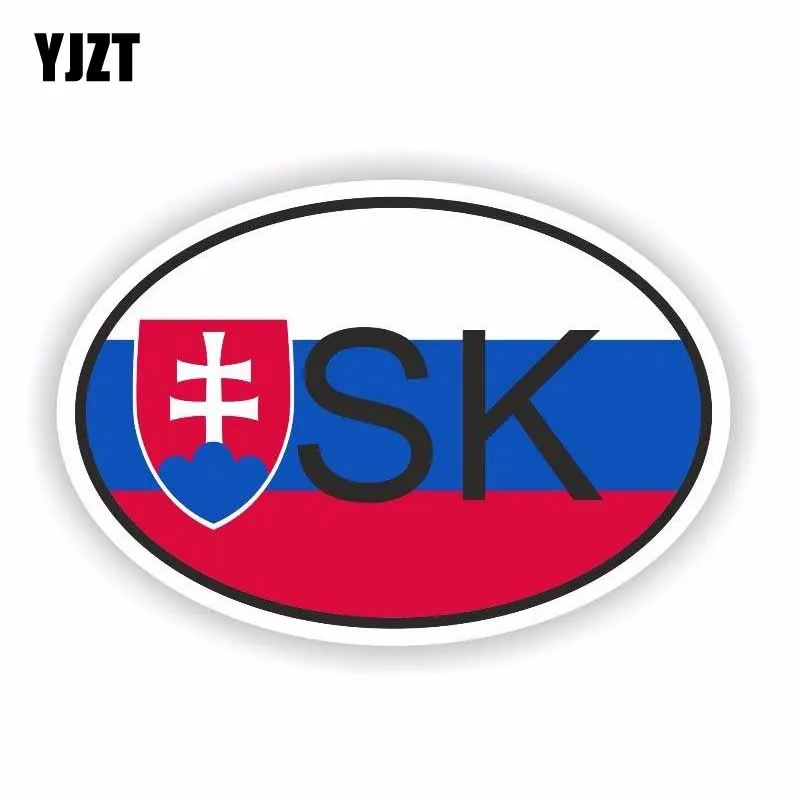 YJZT 12,6 см* 8,3 см, чехол для автомобиля в стиле SK, аксессуары 6-0255