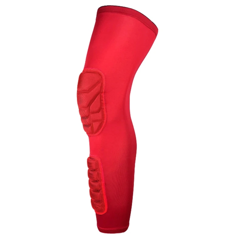 

Breathable Men Honeycomb Long Basketball Knee Pads Leg Sleeve Calf Knee Support Brace Protector Leg Warmers Sports Kneepads