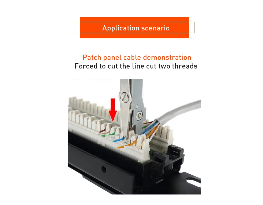 Tishric Профессиональный Krone Lsa-plus KD-1 RJ45 телекоммуникационный телефонный кабель Пробивной сетевой набор инструментов оптический