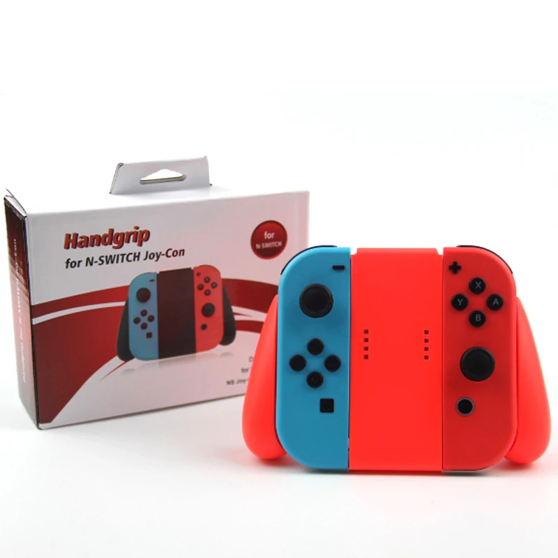 Удобная рукоятка для джойстика Joy Con держатель кронштейна с рожками Nintendo Nord Switch NS 2