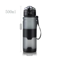 hot sale 500ml portable motion tritan water bottle bpa free plastic for sports camping hiking