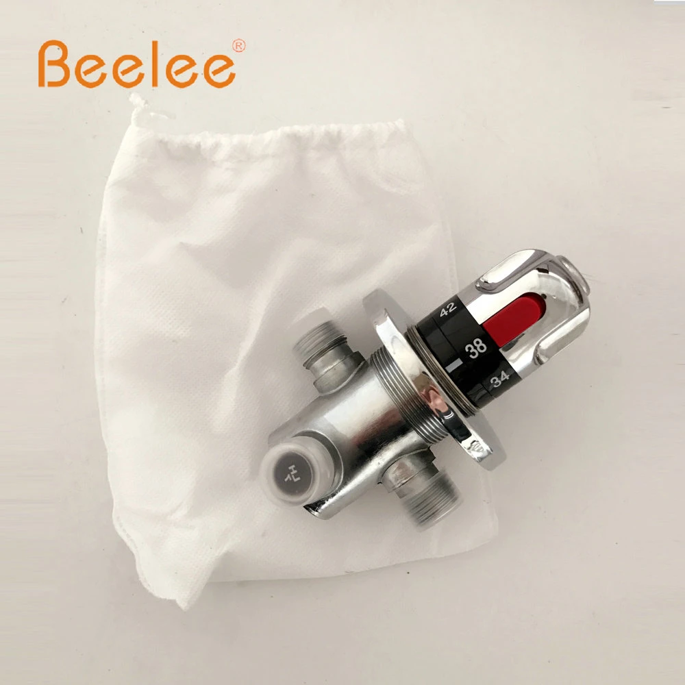 Beelee 1/2 &quotлатунный термостатический смеситель для душа Автоматический клапан