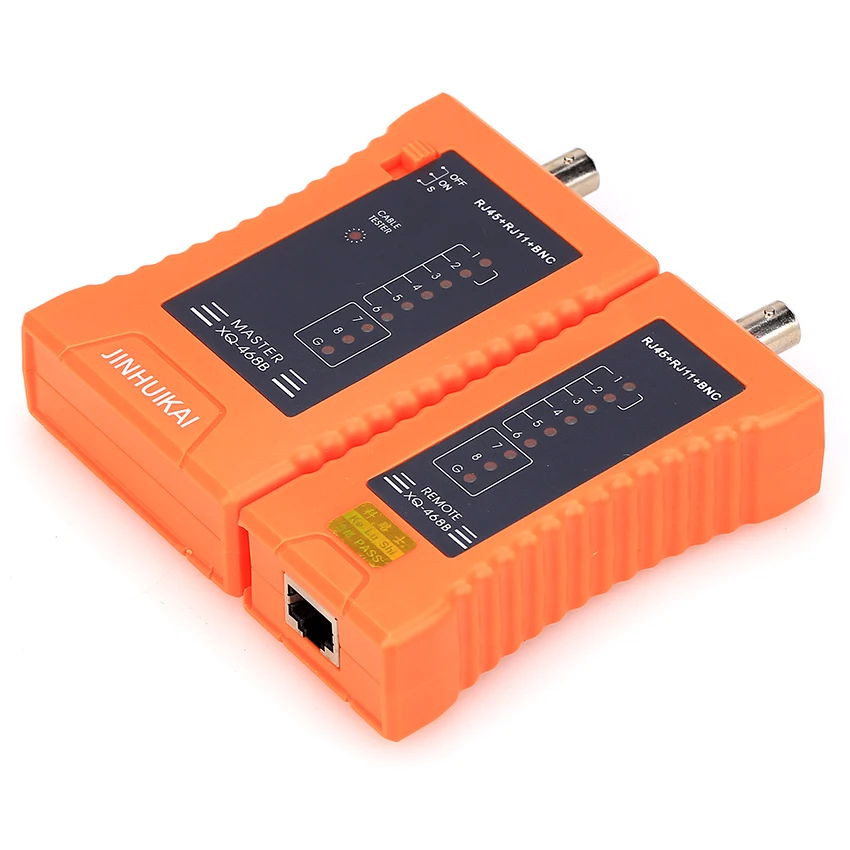 KELUSHI Новый профессиональный тестер кабеля Ethernet RJ45 RJ11 LAN BNC кабель сети | Мобильные