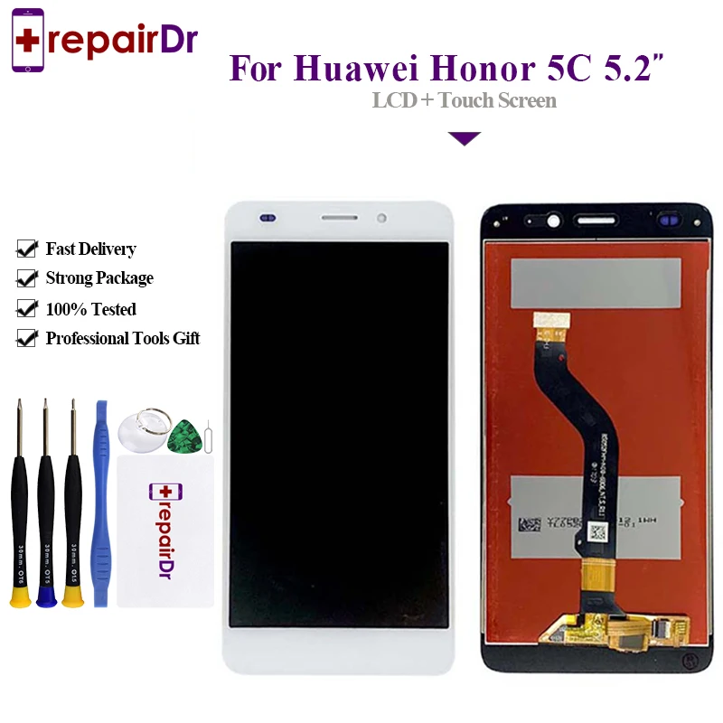 Оригинальный жк-дисплей для Huawei Honor 5C сенсорный экран дигитайзер GT3 5C/Honor 7 Lite с