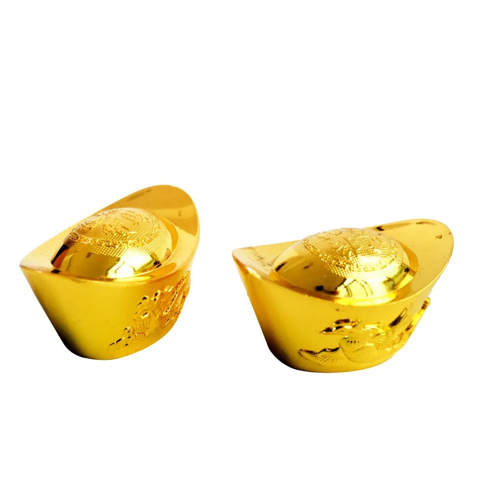 

Auspicious Golden Chinese Wealth Ingots 6PCS/SET SKU K1046