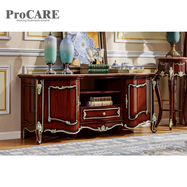 Лидер продаж белый современный деревянный ТВ шкаф с выдвижными ящиками дизайн