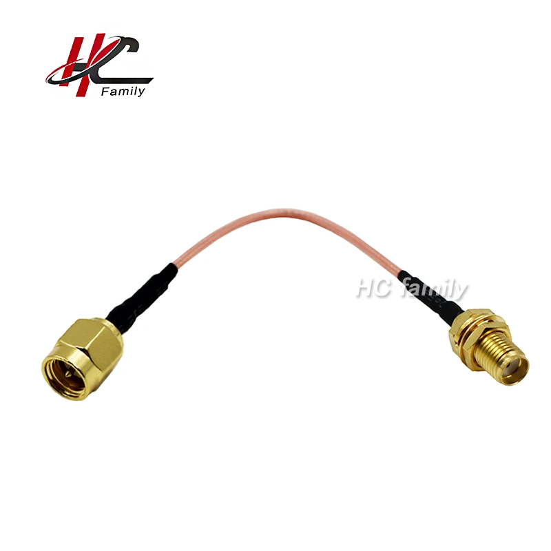 

0-6Ghz SMA Male Plug to SMA female jack RF Coax Adapter RG178 10cm 4 inch