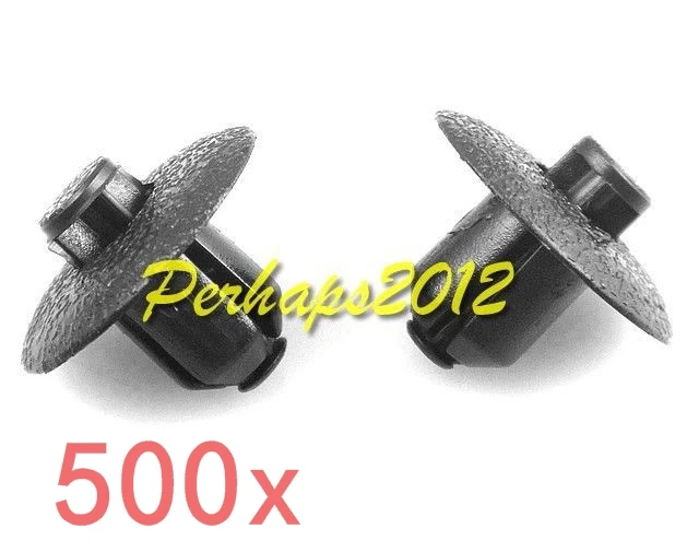 

500 /lot Nylon for Camry Venza, FJ Cruiser Cowl Fastener Push-Type Retainer Clips 90467-07117 9046707117