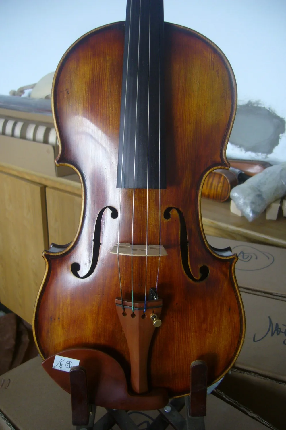 Скрипка Master 7/8 в старинном стиле очень приятный звук|old violin|violin 7/8master violin |