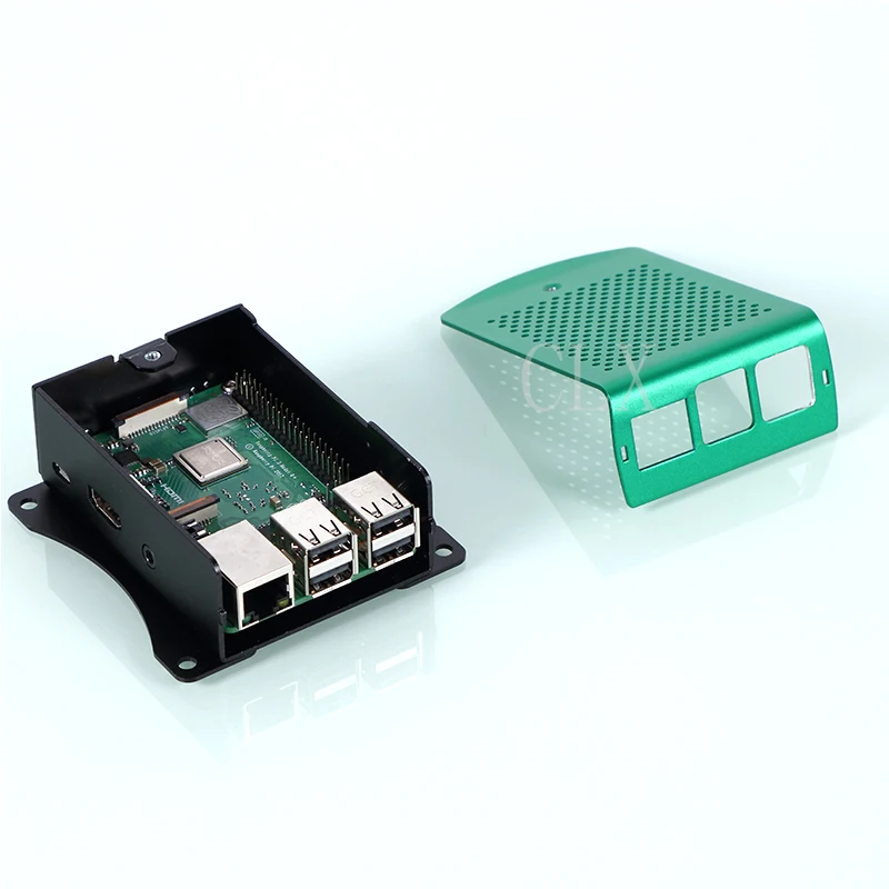 Алюминиевый Чехол для Raspberry Pi 3 металлический корпус RPI Модель B совместим с Model